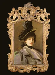 マダムフローラレインティエンスの肖像、1895年頃